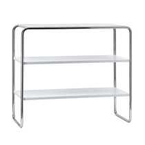 Nordic light extravaganza minimalist with a narrow entrance to the wall Stainless Steel Floor Multilayer Shelve Desk Shelf