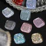 Светоотражающие мигающие блестки для ногтей для маникюра, 2024 года, новая коллекция