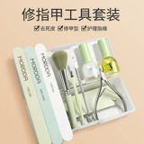 Отшелушивающий набор маникюрных инструментов для маникюра, лечебный профессиональный ткань для полировки