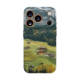 Vibrant Mountain Road Illustration Nature Phone Case for iPhone 17, 16, 15, 14 and 13