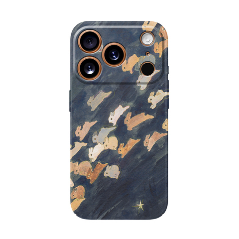 Vibrant Mountain Road Illustration Nature iPhone Case