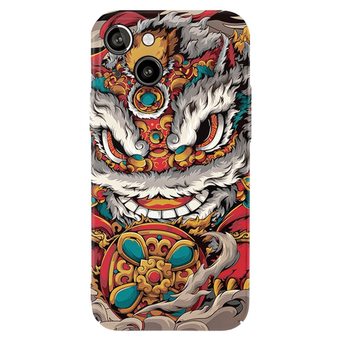 Vibrant Mountain Road Illustration Nature iPhone Case