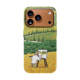 Vibrant Mountain Road Illustration Nature Phone Case for iPhone 17, 16, 15, 14 and 13