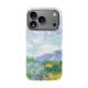 Vibrant Mountain Road Illustration Nature Phone Case for iPhone 17, 16, 15, 14 and 13