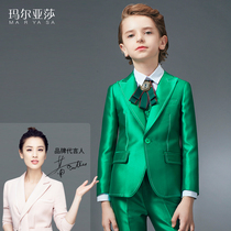 Maryasha boy gown gown small host suit suit Inlan model piano performance childrens performance Western-style clothes