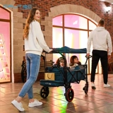 Складная детская коляска с сидением для близнецов для кемпинга, коллекция 2022, можно сидеть и лежать