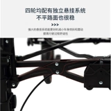 Складная детская коляска с сидением для близнецов для кемпинга, коллекция 2022, можно сидеть и лежать