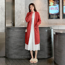 Pregnant Woman Spring Dress Long Sleeves Dress 2022 Early Spring Fashion Suit Foreign Air Reduction Age Out can breastfeed two sets of damp