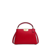 US direct mail COACH Eliza mini handbag CW040 gold bold red Coach