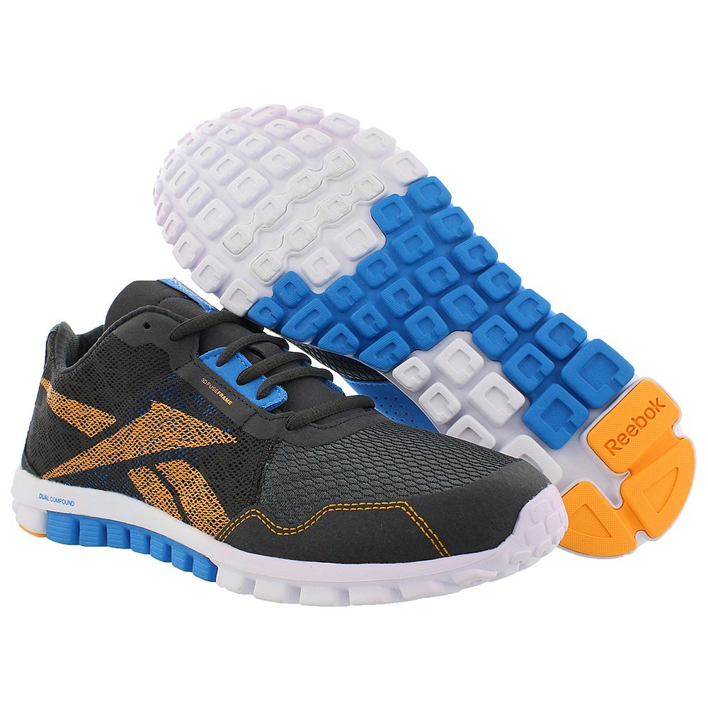 Кроссовки Realflex Reebok с синей подошвой