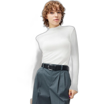 Direct mail from the United States GU style hot rib small turtleneck T (long sleeves) E