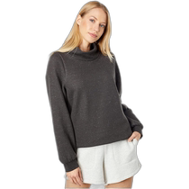 American direct mail Madewell MWL Betterterry casual turtleneck sweatshirt Heather Done