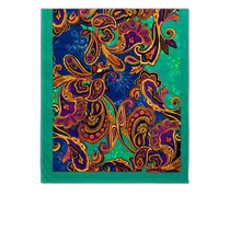 johnny was paisley heart-shaped multi-color beach towel - multi-color (American outlet) straight hair
