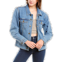 The Fifth Label Modesty Jacket - Blue (American Outlet) Straight Hair