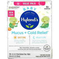 Hong Kong straight hair HylandS baby combo pack gently soothes symptoms to avoid catching colds and effectively keeps warm 118ml