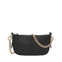 US direct mail Fossil Jolie mini baguette crossbody bag black