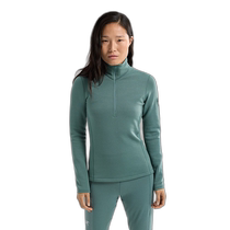 Canadian direct mail Arcteryx Rho Heavyweight womens warm zipper collar base layer