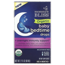 Hong Kong Straight Hair MommyS Bliss Baby Bedtime Drops 4 months and above suitable for sleeping with meals 59ml