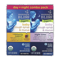 Hong Kong straight hair MommyS Bliss baby organic syrup mucus to dispel cough and cough health care 50ml
