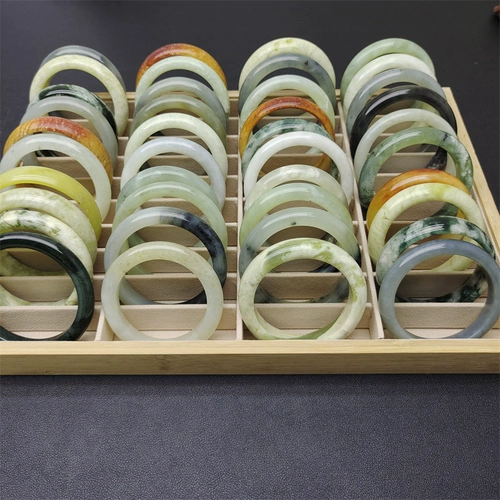 Живая специальная стрельба 29,9 с низким натуральным нефритом браслет древний стиль древнего стиля, чистый цвет, безупречный недостаток 1 бесплатная доставка