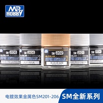 Sharp World Model County Oil Paint Super Plating Effect Metal Color SM SM New Series 201-206 10ml