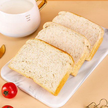 全麦面包粗粮吐司整箱 低0代餐卡脂肪热量早餐饱腹懒人营养速食品