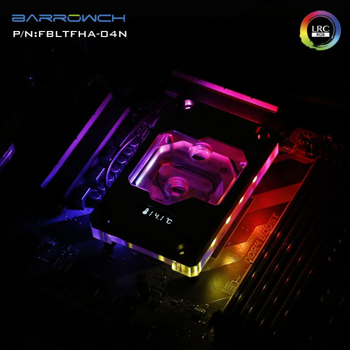 Computer CPU water cooling head Barrowch AMD sharp AM4 AM4 AM3 FM2 FM2 cooling head number of