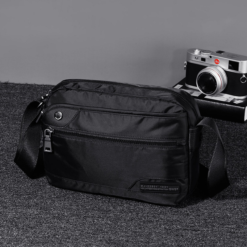 Casual Men's Diagonal Satchel Bag 2022 New Oxford Buns Bag Nylon Single Shoulder Bag Canvas Shoulder Bag Summer Pouch Bag