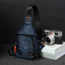 Boomer Chest Bag Mens Street Casual Backpacks Mens Single Shoulder Bag Mini Cell Phone Small Bag Sport Canvas Slanted Satchel