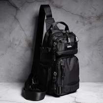 Mens Chest Bag 2022 New Mens Bag Casual Sports Backpack Large Capacity Single Shoulder Bag Tide Man Canvas Diagonal Satchel