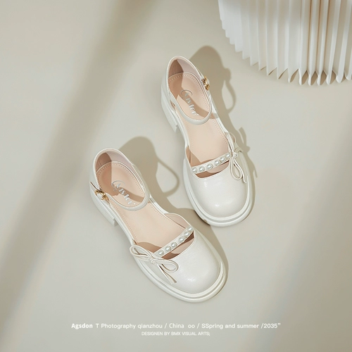 Aogu Shiden Baotou Сандалии для женщин 2024 Новая летняя легкая каблука каблуки в одиночные туфли