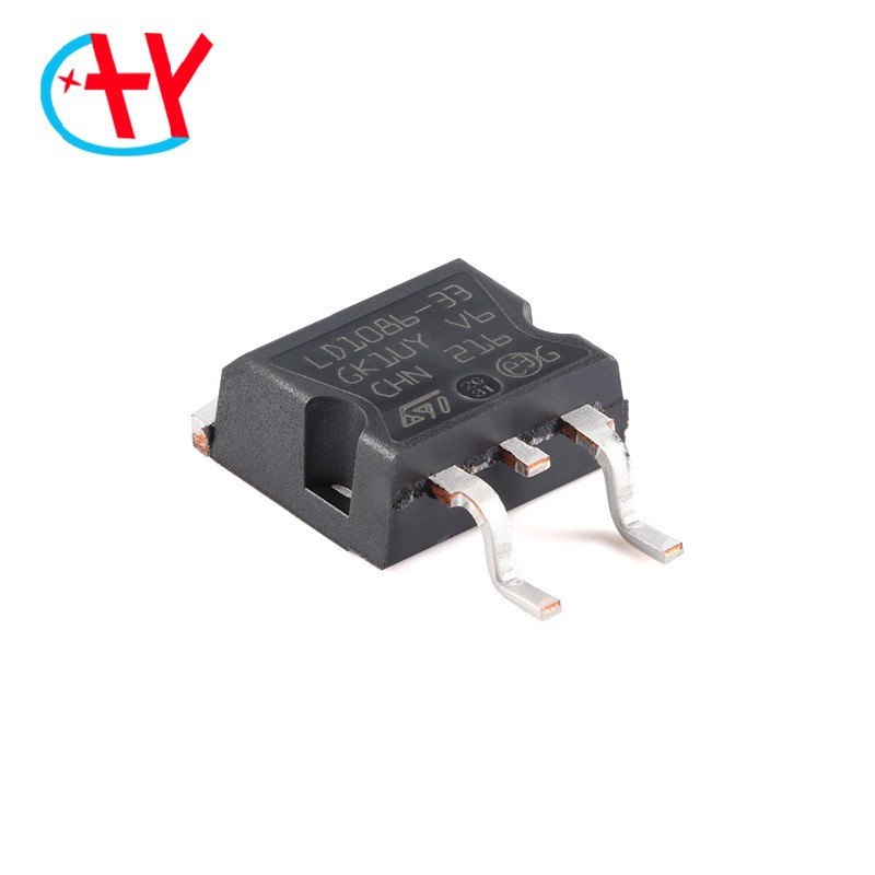 原装正品 LD1086D2T33TR TO-263 1.5A固定低压降正电压稳压器芯片