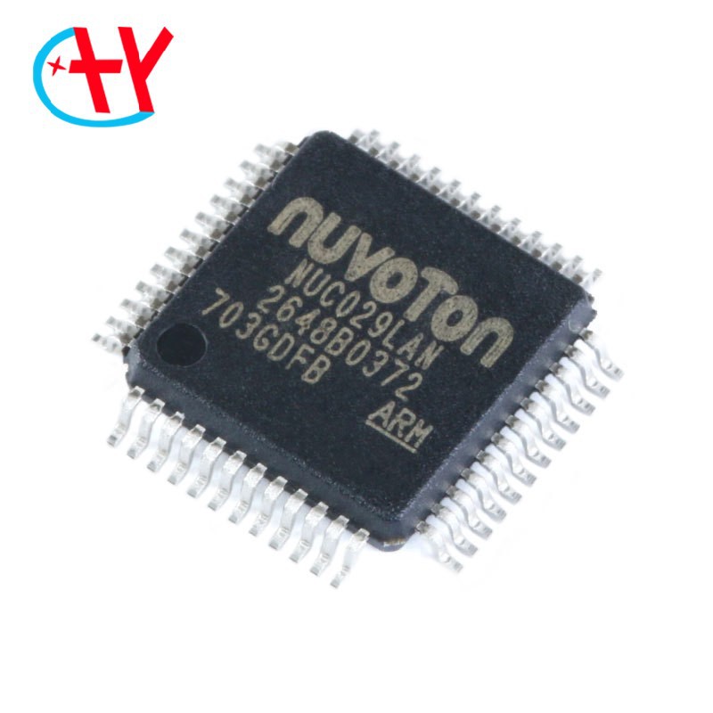 原装正品 贴片 NUC029LAN LQFP-48 32位微控制器 芯片