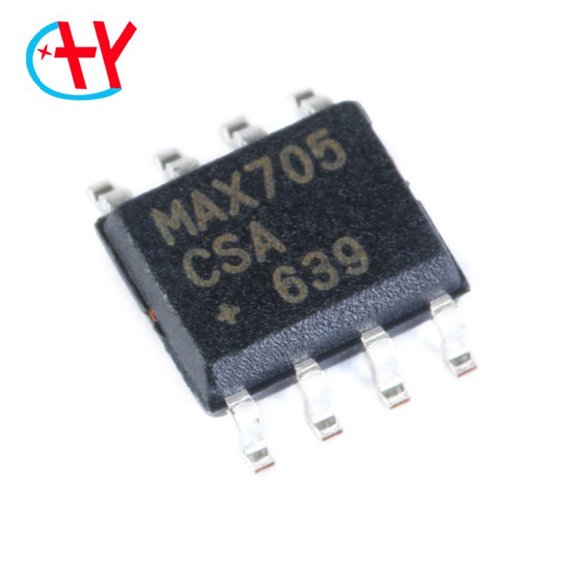 原装正品 贴片 MAX705CSA+T SOIC-8 微处理器 MCU监控芯片