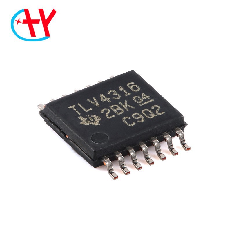 原装正品 TLV4316IPWR TSSOP-14 4通道运算放大器芯片