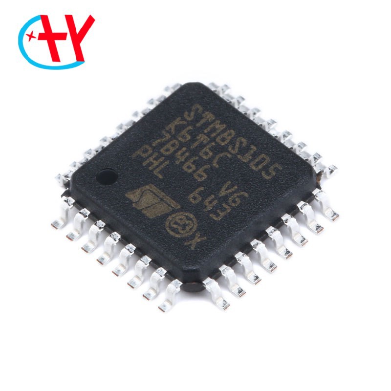 原装正品 STM8S105K6T6C LQFP-32 16MHz/32KB闪存/8位微控制器MCU