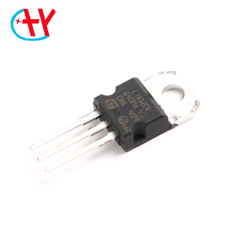 原装正品 直插 L7812CV TO-220 1.5A 三端稳压电路芯片 +12V