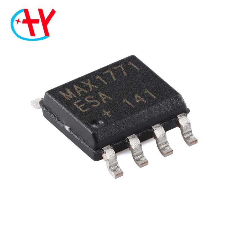 原装MAX1771ESA+T SOIC-8 12V或可调高效率升压型DC-DC控制器芯片