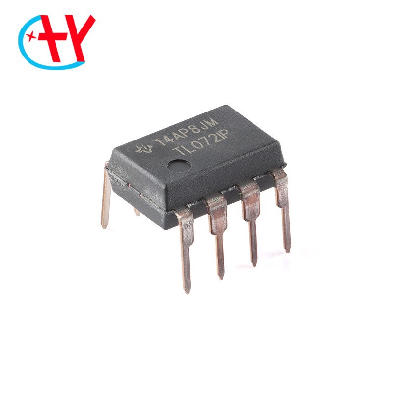 原装正品 TL072IP PDIP-8 双路JFET输入运算放大器芯片