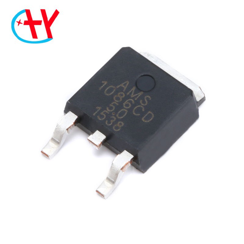 原装正品 贴片 AMS1086CD-5.0 TO-252 电源降压IC线性稳压LDO芯片