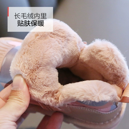 Водонепроницаемые сапоги, зимний детский лебедь, детская обувь, подходит для подростков