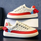 Летняя детская спортивная обувь для отдыха, тканевые кроссовки, подходит для подростков, для бега