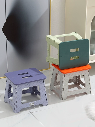 Портативные дети для взрослых пикник -табурет сгущенной пластиковый складной стул стул на пол