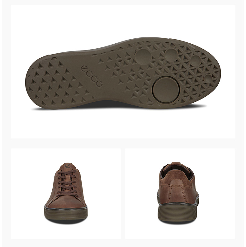 ECCO 爱步 Street Tray 街头趣闯 GTX防水 男式休闲板鞋 40码¥535.36秒杀