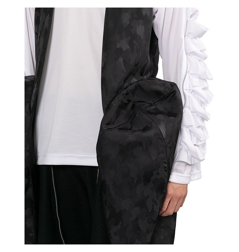 Жилеты it cdg comme des garcons homme plus男装廓形立体剪裁西装背心 I.t