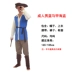 Halloween Trưởng Thành Nam Nữ Trang Phục Hóa Trang Cướp Biển Vùng Caribe Chơi Thuyền Trưởng Jack Sparrow Thủy Thủ Hiệu Suất Quần Áo pyjama haloween Trang phục haloween