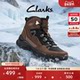 Clarks其乐Huntsham Lace男鞋秋冬新款高帮户外耐磨登山徒步鞋靴