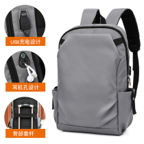 Custom Xiaomi also backpack mens backpack College student large capacity travel high school junior high school student computer school bag