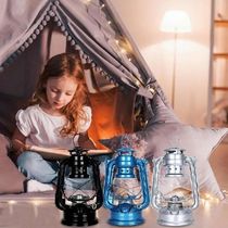 19cm 19cm Iron Antique Bronze Oil Lanternes Nostalgic Portable