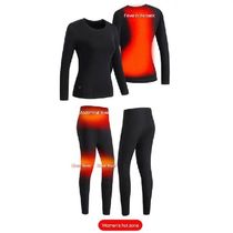 Winter Heated Underwear Suit Smart 30-50 ° C Temperature